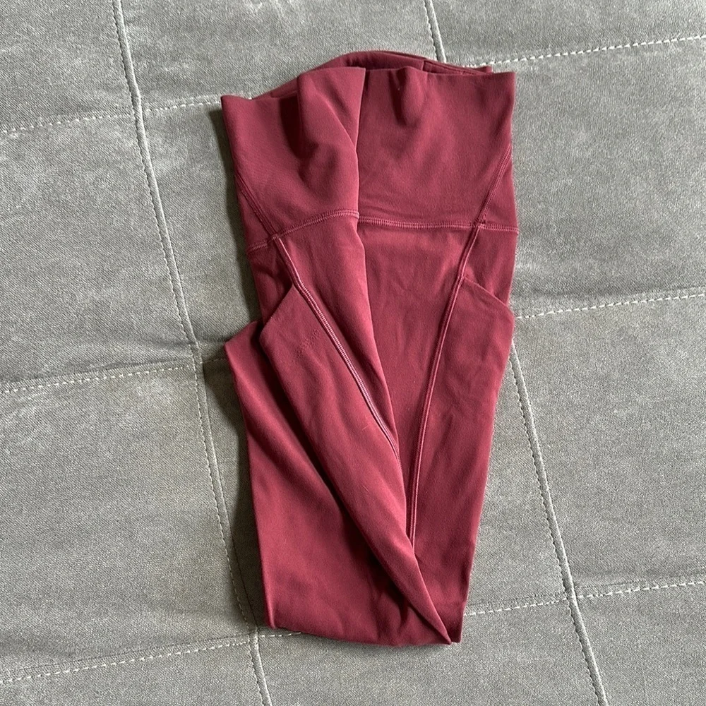Lululemon Athletica Pink Leggings